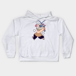 Kny Inosuke Kids Hoodie